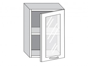 1.50.3 Шкаф настенный (h=720) на 500мм с 1-ой стекл. дверцей в Лысьве - lysva.magazinmebel.ru | фото