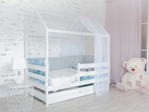 Детская кровать Домик Эко с ящиками белый в Лысьве - lysva.magazinmebel.ru | фото - изображение 2