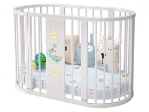 Детская кроватка белая Эстель в Лысьве - lysva.magazinmebel.ru | фото