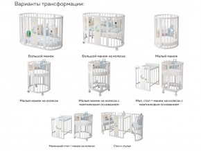 Детская кроватка белая Эстель в Лысьве - lysva.magazinmebel.ru | фото - изображение 2
