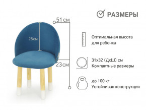 Детский мягкий стул Stumpa морской в Лысьве - lysva.magazinmebel.ru | фото - изображение 2