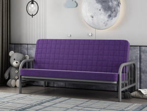 Диван-кровать Мадлен 4 Серый-Фиолетовый в Лысьве - lysva.magazinmebel.ru | фото