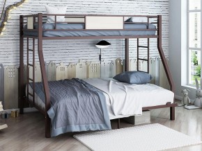 Двухъярусная кровать Гранада 140 коричневый в Лысьве - lysva.magazinmebel.ru | фото