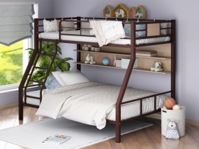 Двухъярусная кровать Гранада-1П коричневый в Лысьве - lysva.magazinmebel.ru | фото