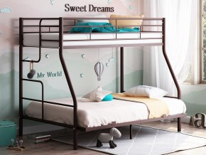 Двухъярусная кровать Гранада-3 140 коричневый в Лысьве - lysva.magazinmebel.ru | фото