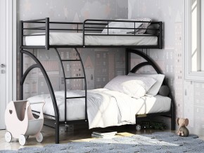 Двухъярусная кровать Виньола 2 Черная в Лысьве - lysva.magazinmebel.ru | фото