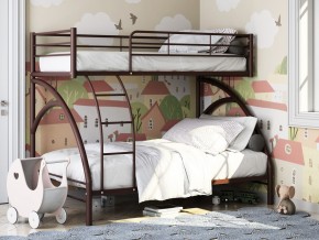 Двухъярусная кровать Виньола 2 Коричневая в Лысьве - lysva.magazinmebel.ru | фото