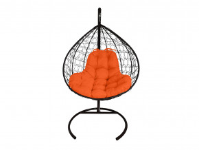 Кокон XL с ротангом оранжевая подушка в Лысьве - lysva.magazinmebel.ru | фото - изображение 1