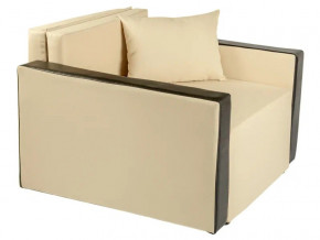 Кресло-кровать Милена с подлокотниками рогожка cream в Лысьве - lysva.magazinmebel.ru | фото - изображение 1