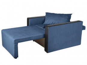 Кресло-кровать Милена с подлокотниками велюр синий в Лысьве - lysva.magazinmebel.ru | фото - изображение 2