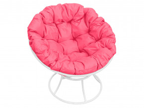 Кресло Папасан без ротанга розовая подушка в Лысьве - lysva.magazinmebel.ru | фото - изображение 1