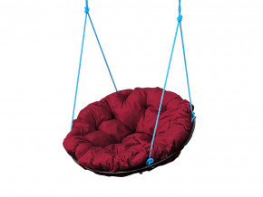 Кресло Папасан подвесное бордовая подушка в Лысьве - lysva.magazinmebel.ru | фото - изображение 1