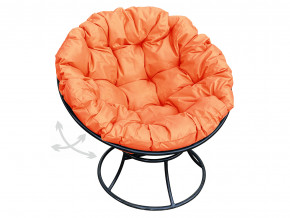 Кресло Папасан пружинка без ротанга оранжевая подушка в Лысьве - lysva.magazinmebel.ru | фото