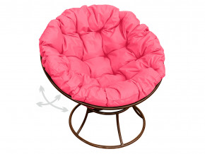 Кресло Папасан пружинка без ротанга розовая подушка в Лысьве - lysva.magazinmebel.ru | фото