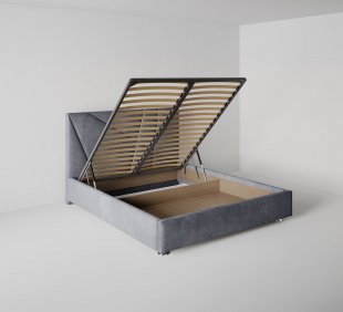 Кровать Геометрия 0.8 м с подъемным механизмом в Лысьве - lysva.magazinmebel.ru | фото - изображение 3