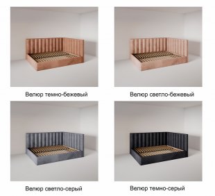 Кровать Вертикаль угловая 0.8 м с ортопедическим основанием в Лысьве - lysva.magazinmebel.ru | фото - изображение 6