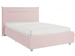 Кровать Альба 1200 велюр нежно-розовый в Лысьве - lysva.magazinmebel.ru | фото