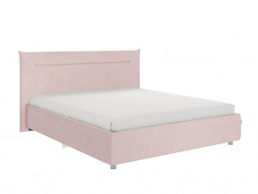 Кровать Альба 1600 велюр нежно-розовый в Лысьве - lysva.magazinmebel.ru | фото