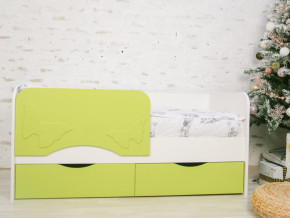 Кровать Бабочка белый/салатовый софт в Лысьве - lysva.magazinmebel.ru | фото - изображение 1