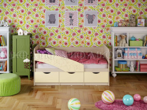 Кровать Бабочки 1600 Ваниль в Лысьве - lysva.magazinmebel.ru | фото