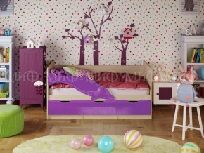 Кровать Дельфин-1 1800 Фиолетовый металлик в Лысьве - lysva.magazinmebel.ru | фото