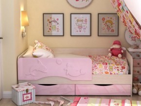 Кровать детская Алиса КР 812 розовая 1600 в Лысьве - lysva.magazinmebel.ru | фото