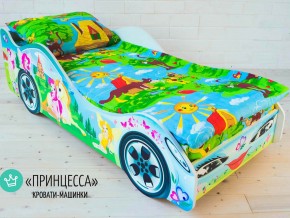 Кровать детская машинка Принцесса в Лысьве - lysva.magazinmebel.ru | фото