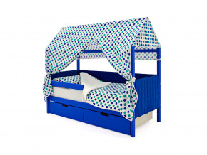 Кровать-домик мягкий Svogen с ящиками и бортиком синий в Лысьве - lysva.magazinmebel.ru | фото - изображение 6