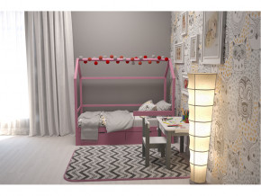 Кровать-домик Svogen с ящиками и бортиком лаванда в Лысьве - lysva.magazinmebel.ru | фото - изображение 4
