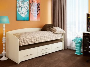 Кровать двухъярусная Адель 5 вудлайн кремовый в Лысьве - lysva.magazinmebel.ru | фото - изображение 1