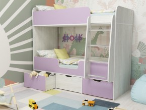 Кровать двухъярусная Малыш двойняшка винтерберг-ирис в Лысьве - lysva.magazinmebel.ru | фото - изображение 1