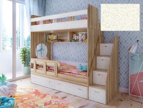 Кровать двухъярусная Юниор 1 с фасадом для рисования феритейл в Лысьве - lysva.magazinmebel.ru | фото