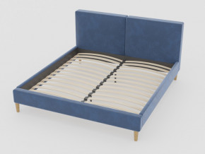 Кровать Линси 1200 синий в Лысьве - lysva.magazinmebel.ru | фото