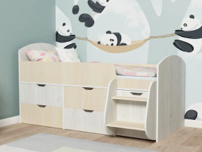 Кровать Малыш-7 Винтербер-Дуб в Лысьве - lysva.magazinmebel.ru | фото - изображение 1