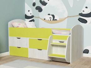 Кровать Малыш-7 Винтербер-Лайм в Лысьве - lysva.magazinmebel.ru | фото - изображение 1