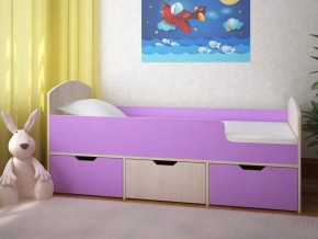 Кровать Малыш Мини Дуб молочный-Ирис в Лысьве - lysva.magazinmebel.ru | фото