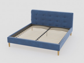 Кровать Пайли 1400 синий в Лысьве - lysva.magazinmebel.ru | фото