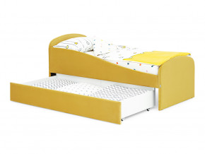 Кровать с ящиком Letmo горчичный (велюр) в Лысьве - lysva.magazinmebel.ru | фото - изображение 8