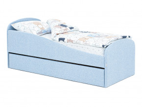 Кровать с ящиком Letmo небесный (рогожка) в Лысьве - lysva.magazinmebel.ru | фото - изображение 11