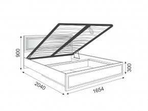 Кровать с мягкой спинкой Беатрис 11 Дуб млечный в Лысьве - lysva.magazinmebel.ru | фото - изображение 2