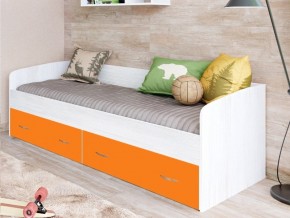 Кровать с выкатными ящиками Винтерберг, оранжевый в Лысьве - lysva.magazinmebel.ru | фото