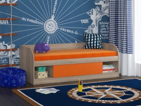 Кровать Соня 4 сонома-оранжевый в Лысьве - lysva.magazinmebel.ru | фото