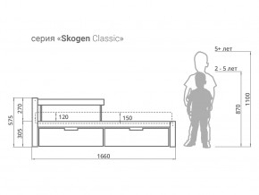 Кровать Svogen classic с ящиками и бортиком бежево-белый в Лысьве - lysva.magazinmebel.ru | фото - изображение 2