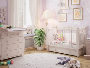 Кроватка детская белая Джулия в Лысьве - lysva.magazinmebel.ru | фото - изображение 2