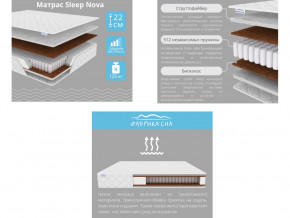 Матрас Sleep Nova шириной 1600 мм в Лысьве - lysva.magazinmebel.ru | фото - изображение 2