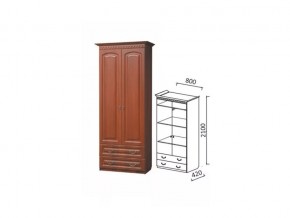 Шкаф 2-х дверный с ящиками Гармония 4 светлый в Лысьве - lysva.magazinmebel.ru | фото - изображение 3