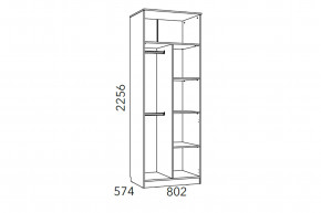 Шкаф для одежды Фанк НМ 014.07 М в Лысьве - lysva.magazinmebel.ru | фото - изображение 3