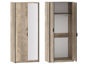 Шкаф для одежды Фолк НМ 014.03 фасад с зеркалом в Лысьве - lysva.magazinmebel.ru | фото