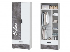 Шкаф для одежды с ящиками Оливер в Лысьве - lysva.magazinmebel.ru | фото