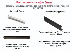 Шкаф для одежды со штангой Экон ЭШ1-РП-23-4-R с зеркалом в Лысьве - lysva.magazinmebel.ru | фото - изображение 2